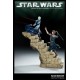 Star Wars Clone Wars Anakin VS Asajj Diorama